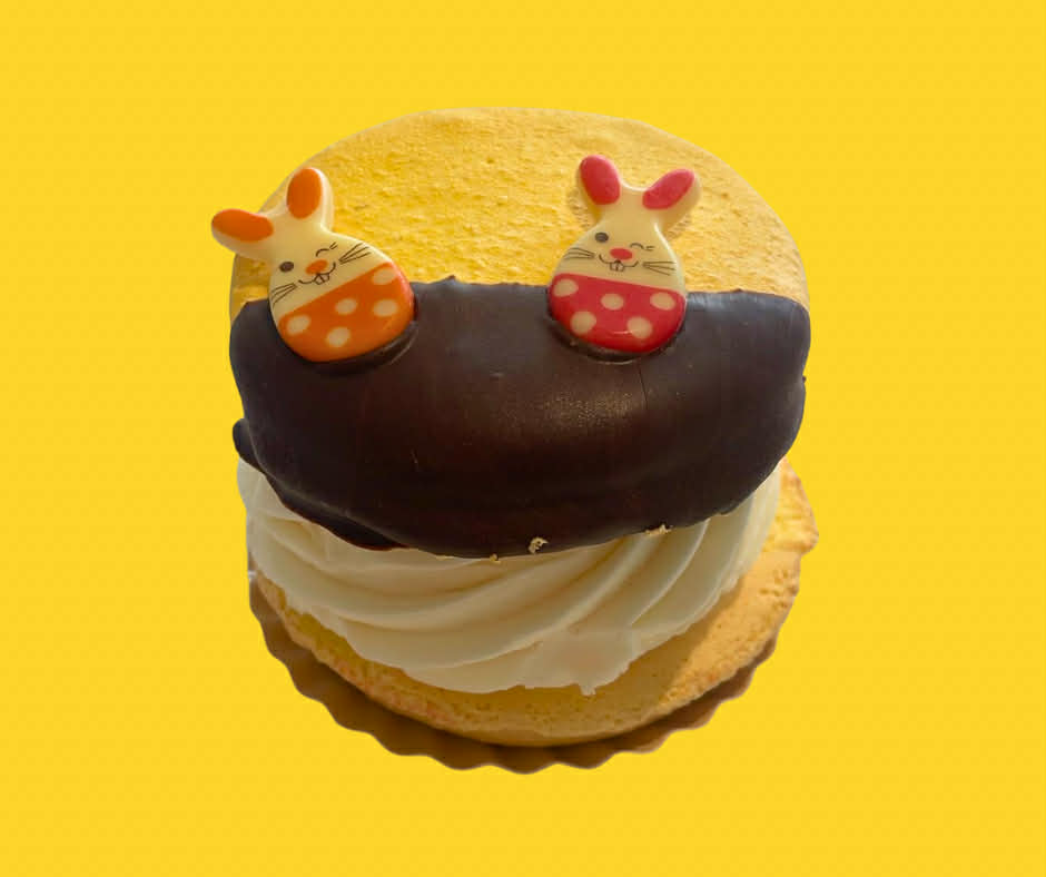 L'INSTANT BG - Macaron jaune (individuel)